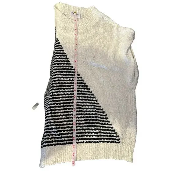 Callahan knitwear womens sz xl sweater ivory crew neck knit cotton - Picture 5 of 12